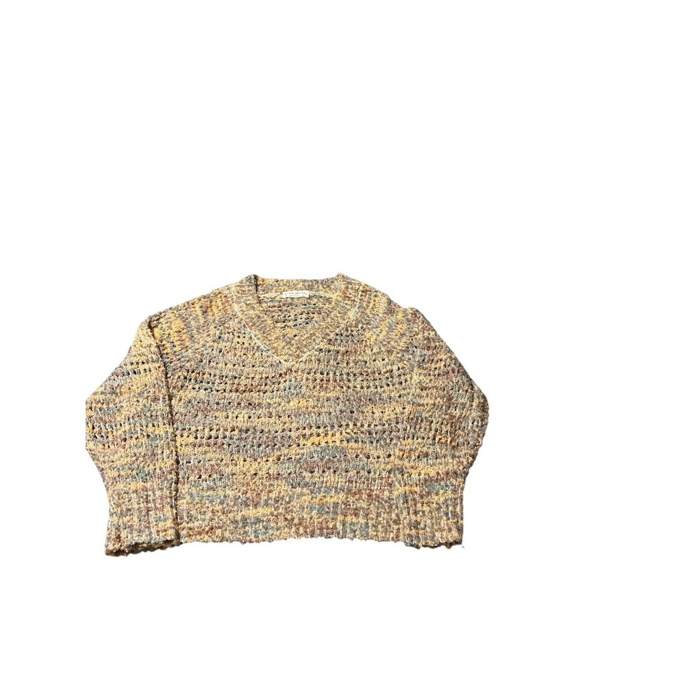 MADE WITH LOVE By FCT  L/S Soft  V Neck Size 1x Runs Small Best Fit‎ Large